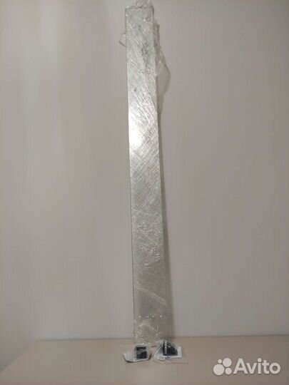 Полка стеклянная с менсолодержателями