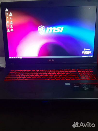 Игровой ноутбук msi