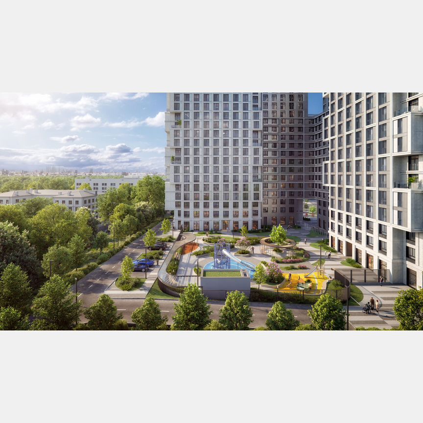 Апартаменты-студия, 24,7 м², 2/20 эт.