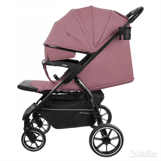 Коляска прогул. Indigo epica LUX S розовый