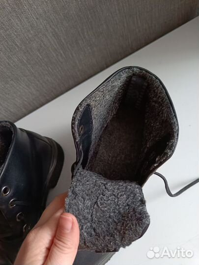 Ботинки женские зимние ecco 37