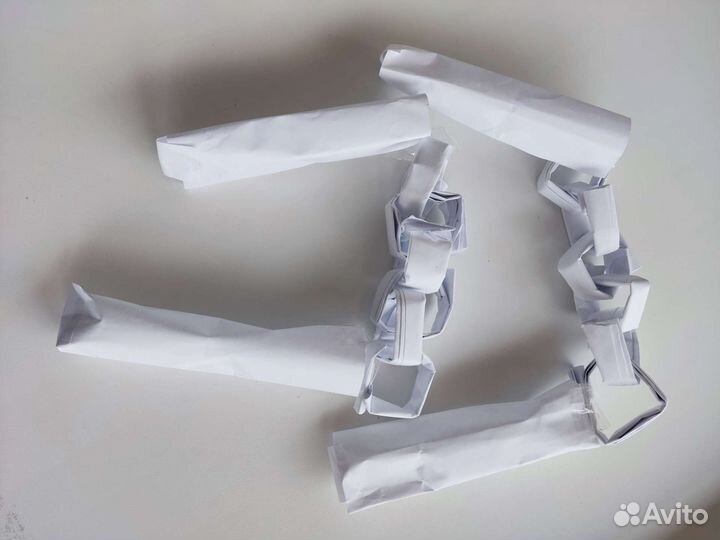 Нунчаки боевые из бумаги