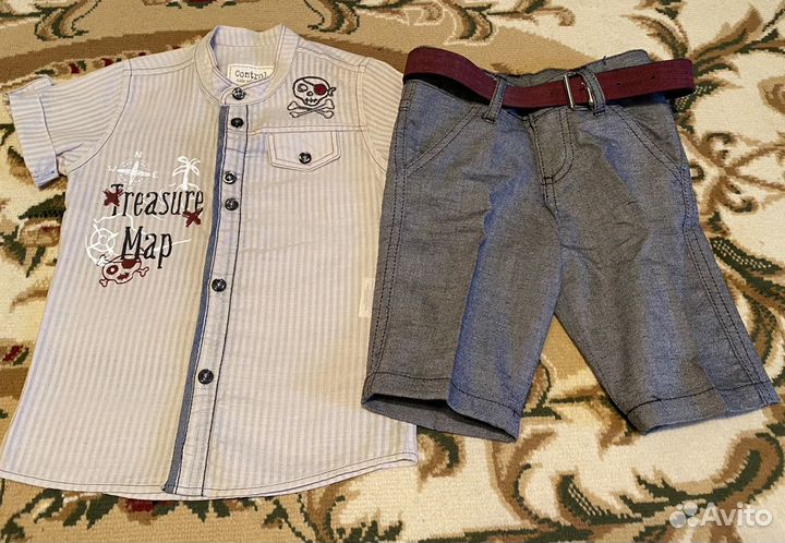 Костюм рубашка и бриджы