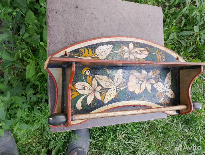 Полочка настенная деревянная бу