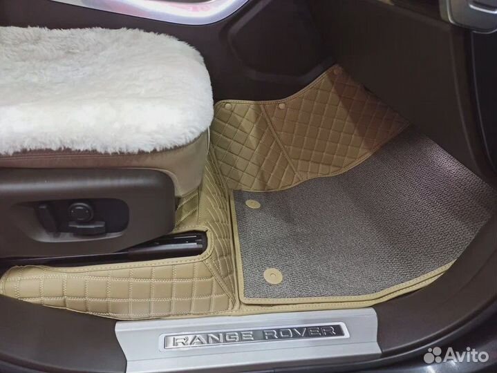 Автомобильные коврики из экокожи