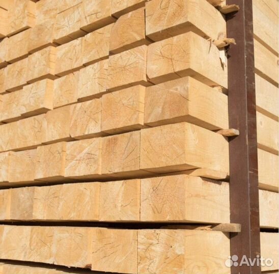 Брус обрезной 1 сорт хвоя