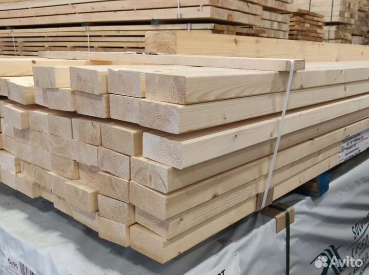 Доска строганая 45*195*3000 мм сорт C скругление