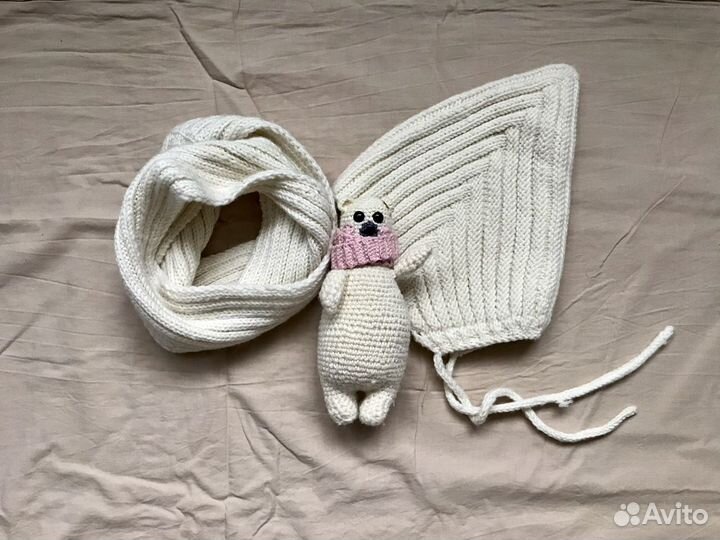 Новые комплекты шапка и снуд