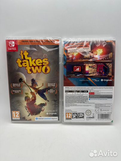 It Takes Two Nintendo Switch, русские субтитры