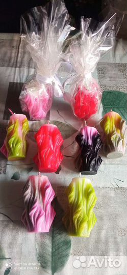 Ароматическая свеча ручной работы