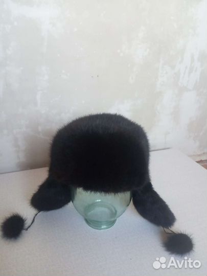 Шапка норковая женская 58 размер