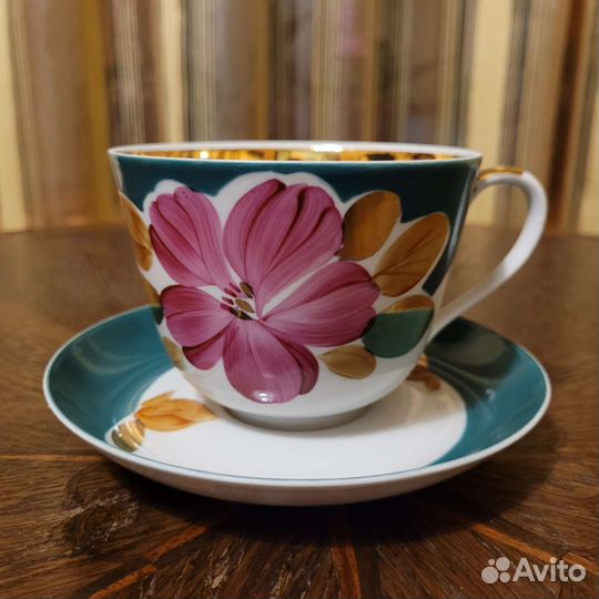 Большая чайная пара Дулёво