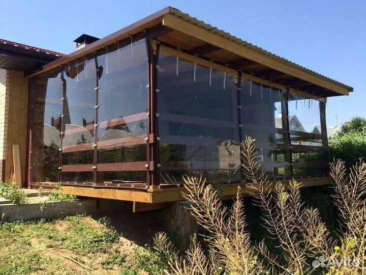 Мягкие окна пвх / замер доставка установка