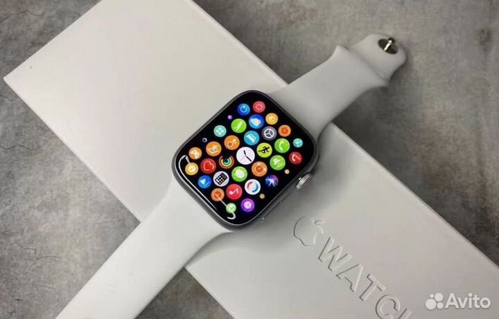 Apple Watch 9 45 mm White (бесплатная доставка)