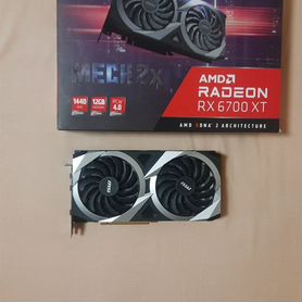 Видеокарта Rx 6700 xt