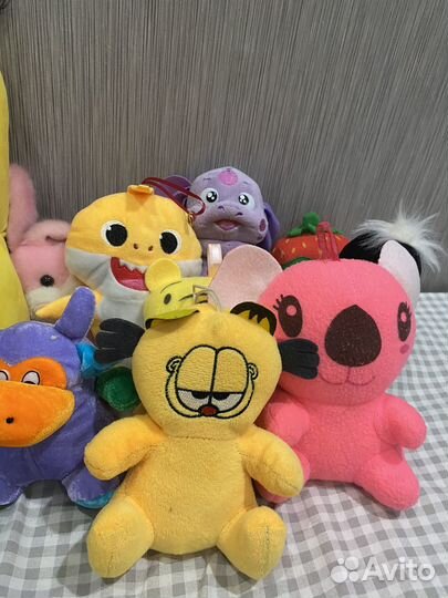 Мягкие игрушки пакетом цена за все