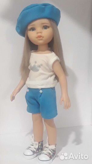 Кукла паола рейна Карла живой взгляд ооак