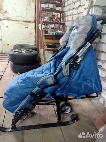 Коляска санки Ника