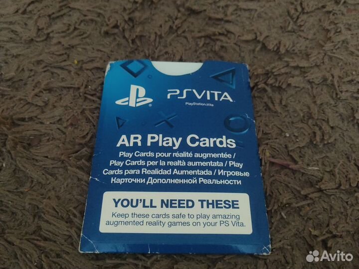 Psvita AR play cards