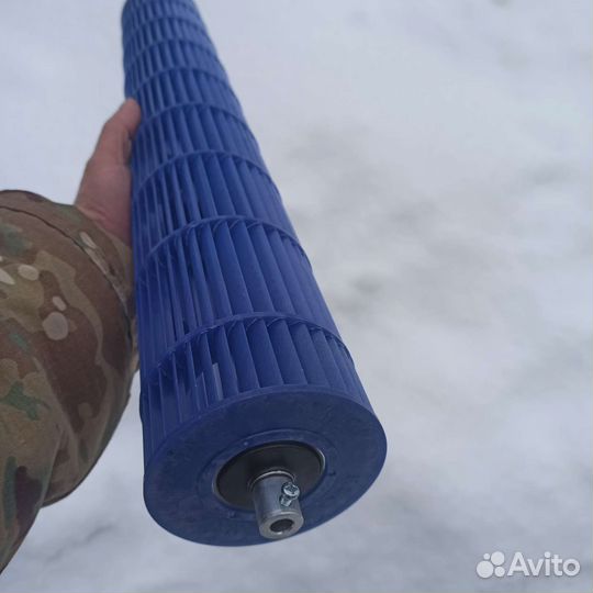 Тангенциальный вентилятор 610 мм внешный крепеж