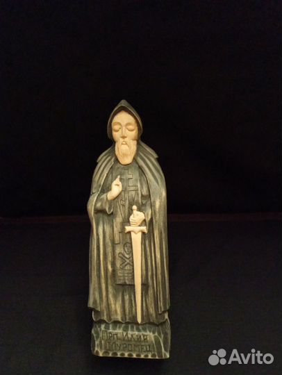 Фигурки из дерева свят. прп. Илии Муромца