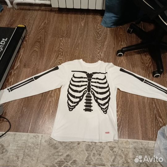 Лонгслив Supreme Hanes Bones Thermal Crew