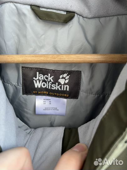 Новая куртка jack wolfskin