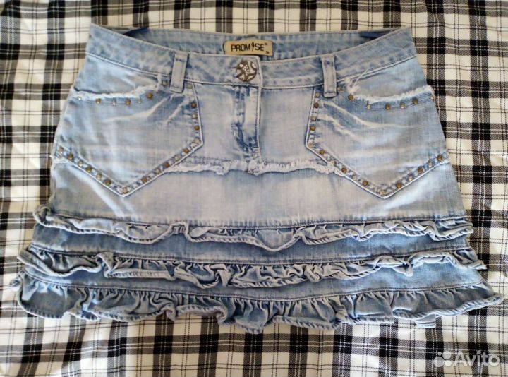 Юбка джинсовая