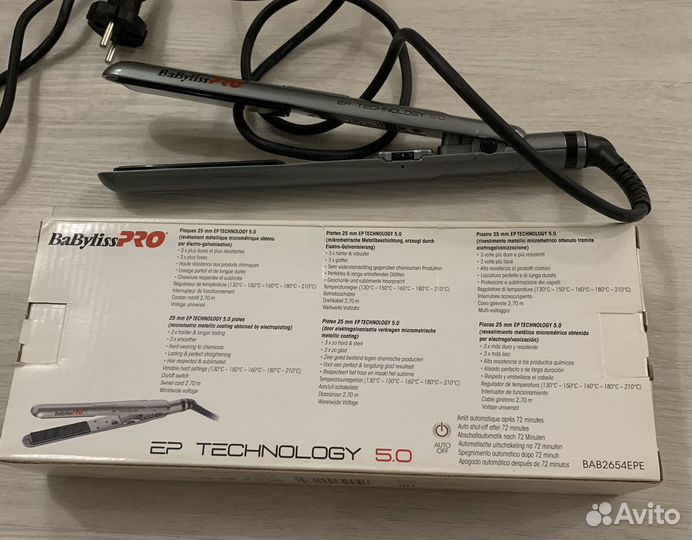 Выпрямитель для волос babyliss pro
