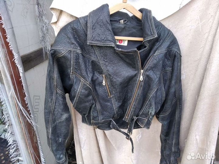 Куртка косуха женская из натуральной кожи