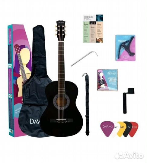 Гитара davinci DF-50A BK packІ