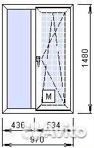 Пластиковое окно