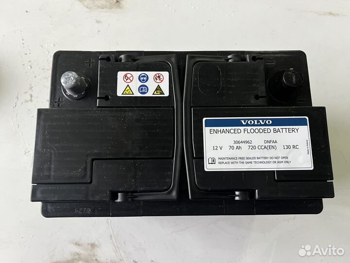 Аккумуляторная батарея 720ccah volvo XC60, S60 II
