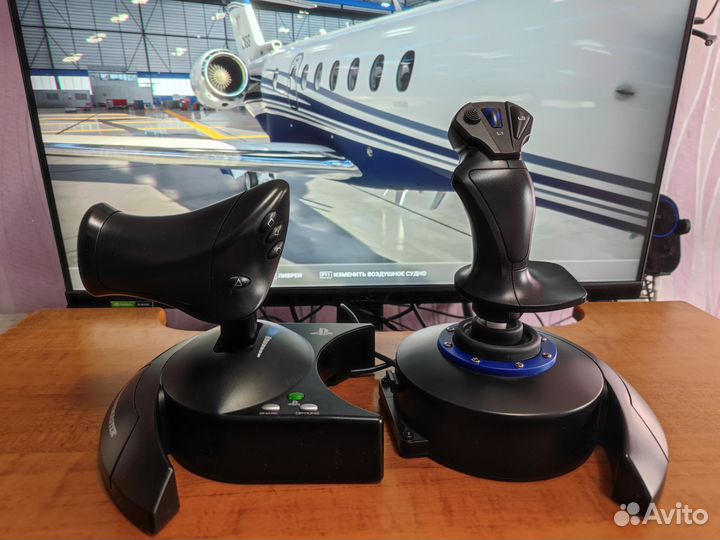 Джойстик PS 4 и 5 Thrustmaster T Flight Hotas 4