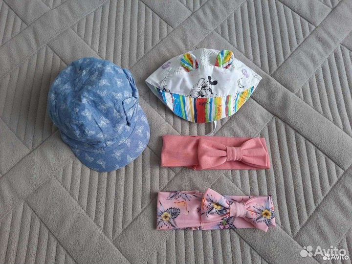 Кепки, повязки, 42 44 для девочки