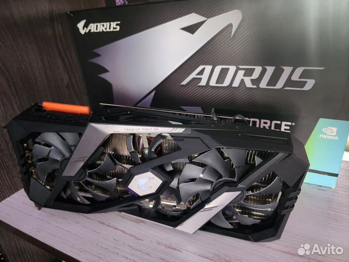 Видеокарта RTX 2070 Super aorus