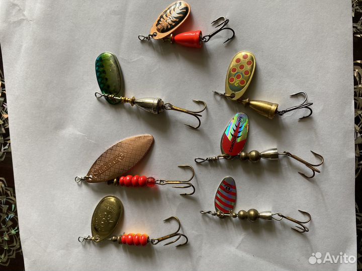 Блесна обычные и вертушки