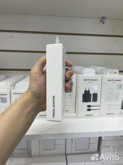 Быстрая зарядка samsung 45 w с гарантией