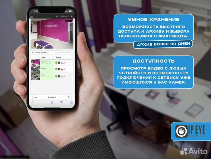 Новые WI-FI камеры видеонаблюдения для пвз ozon и