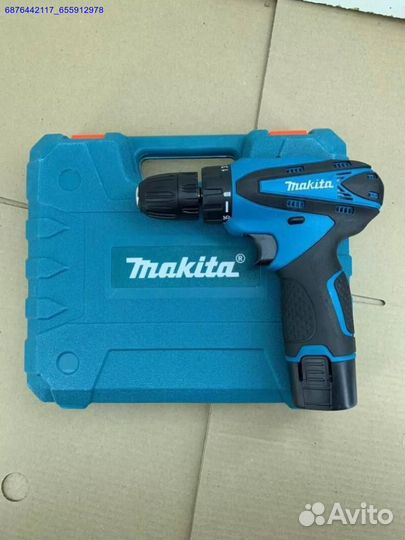 Шуруповерт makita 18v с набором (Арт.57539)