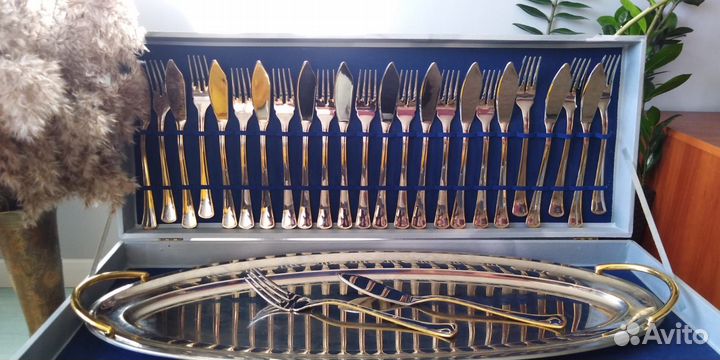 Набор ножей и вилок для рыбы Giоrinох (Италия)