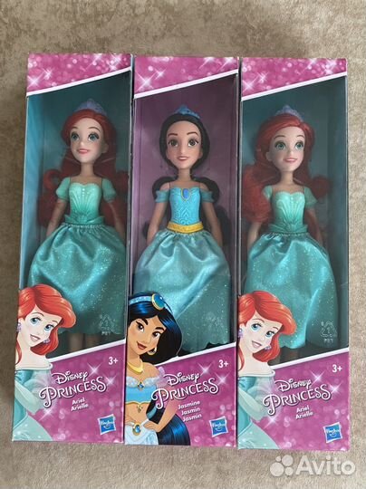Барби и принцессы Дисней новые
