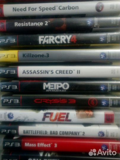 Sony PS3 игры читать объявление полностью