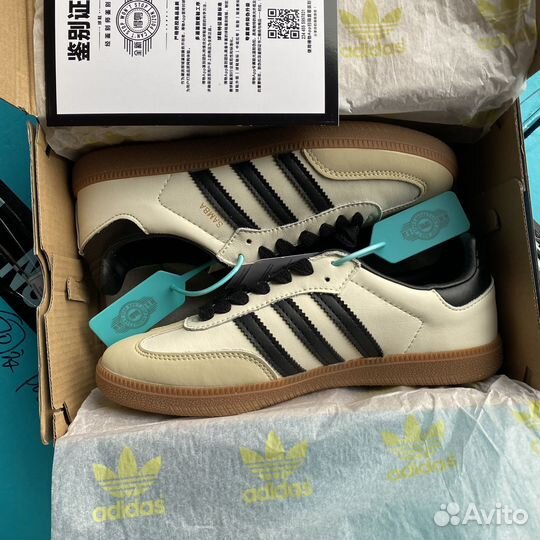 Adidas Samba OG cream white sand strata Оригинал