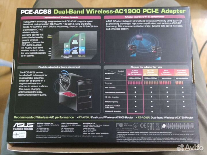 Сетевой адаптер wifi PCI