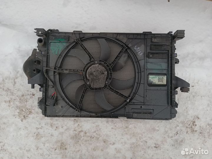 Кассета рамка радиаторов в сборе VW T6 TDI