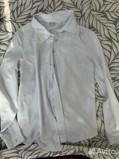 Рубашка белая женская 42