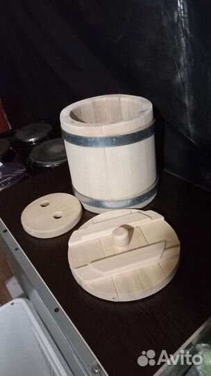 Бочонок деревянный на 3л