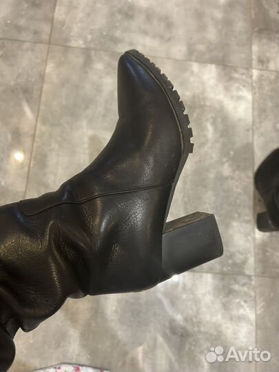 Сапоги женские зимние натуральная кожа