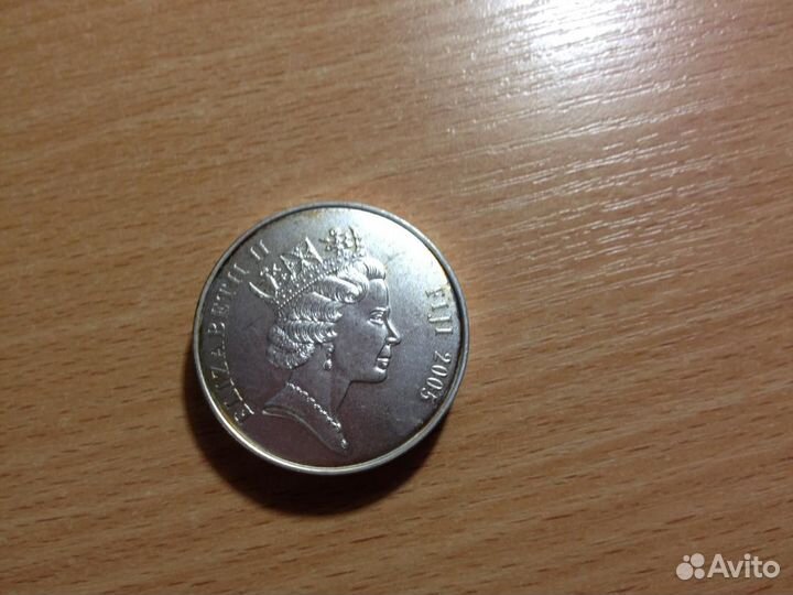 Монета 2005 Фиджи, футбол